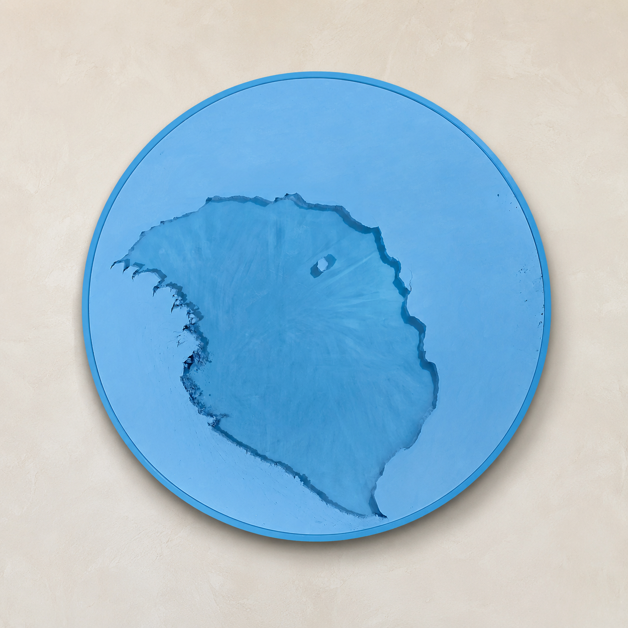 Cercle Bleu Cyan