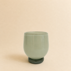 Sage green glass