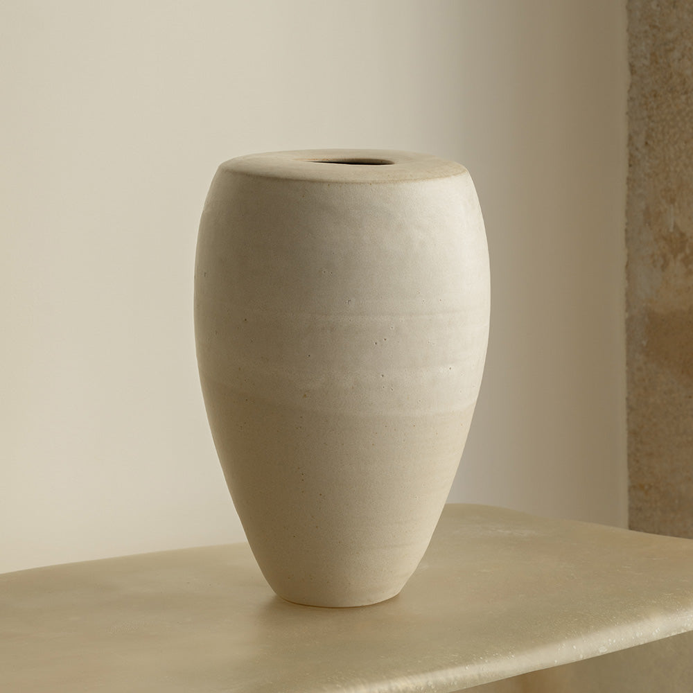 Grand Vase - Collection Crème