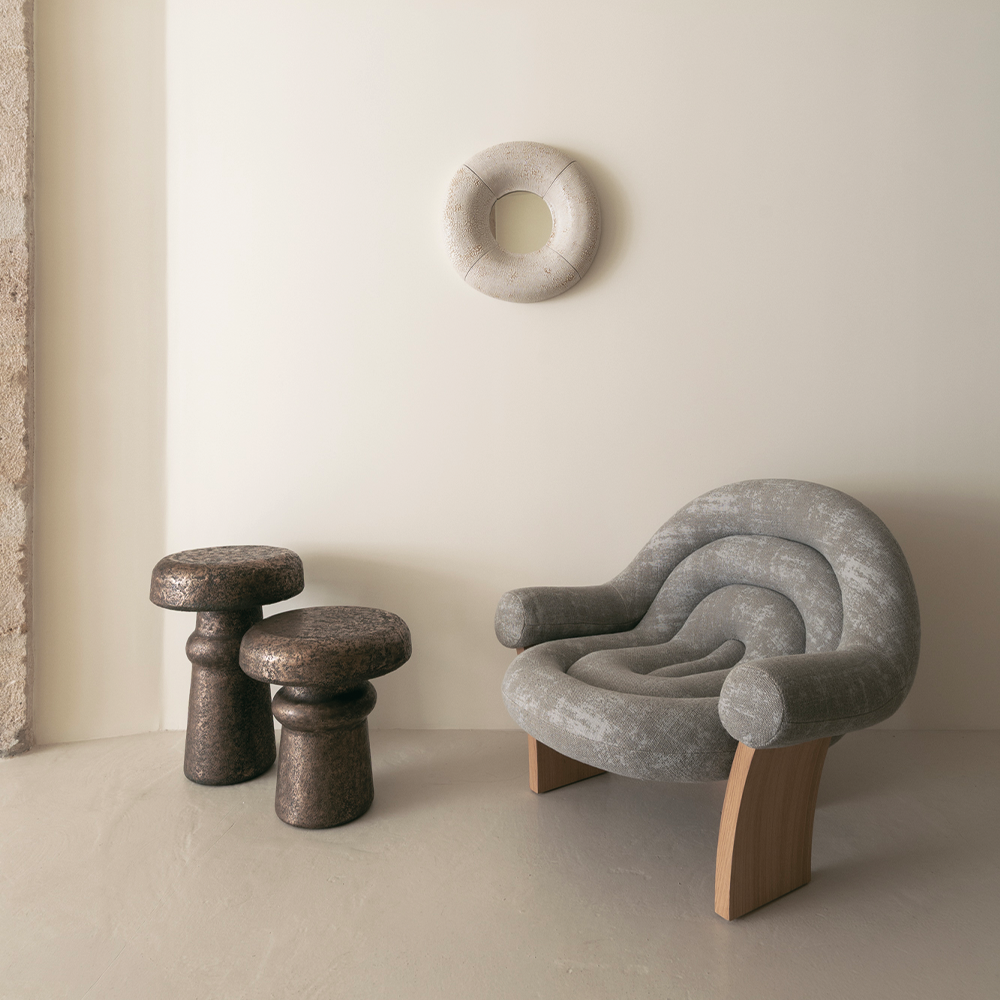 Cepe stools - bronze