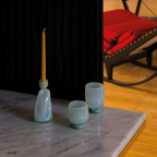 Sage green glass