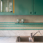 Sage green glass